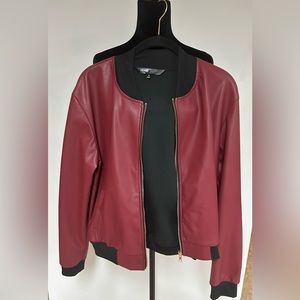 LulaRoe faux Leather Jacket